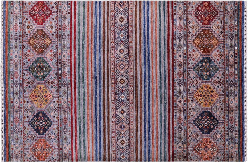 Khorjin Super Kazak Handmade Wool Rug - Manhattan Rugs