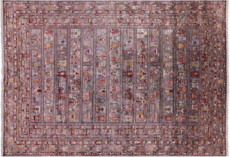 Tribal Persian Gabbeh Handmade Wool Rug - Manhattan Rugs