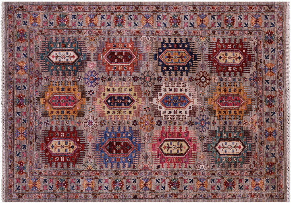 Handmade Fine Turkmen Ersari Wool Rug - Manhattan Rugs