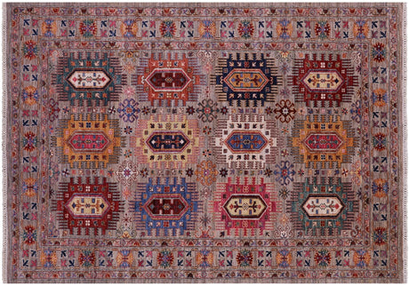 Handmade Fine Turkmen Ersari Wool Rug - Manhattan Rugs
