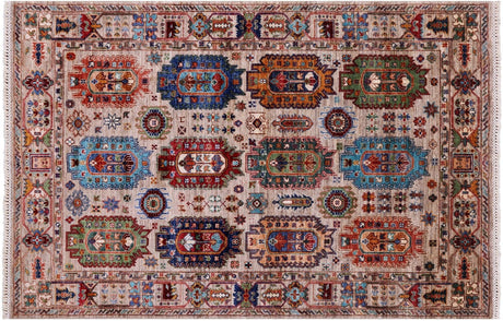 Fine Turkmen Ersari Handmade Wool Rug - Manhattan Rugs