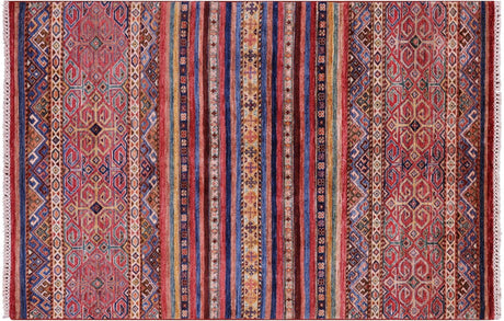 Khorjin Super Kazak Hand-Knotted Wool Rug - Manhattan Rugs