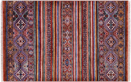 Khorjin Super Kazak Hand Knotted Wool Rug - Manhattan Rugs