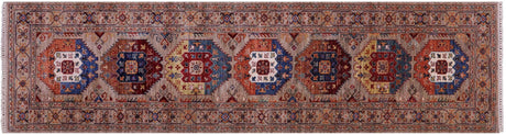 Runner Fine Turkmen Handmade Wool Rug - Manhattan Rugs
