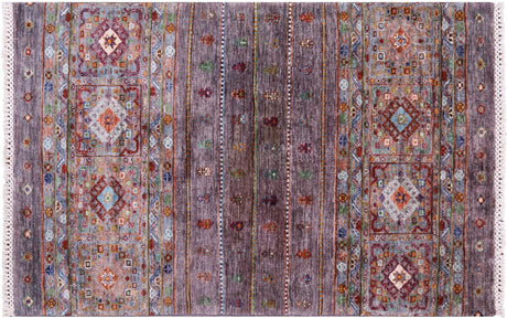 Handmade Khorjin Super Kazak Wool Rug - Manhattan Rugs