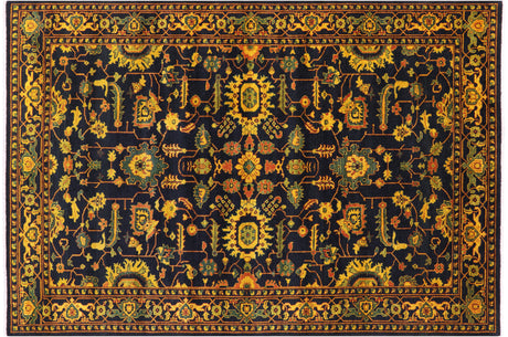 Hand Knotted Heriz Serapi Wool Rug