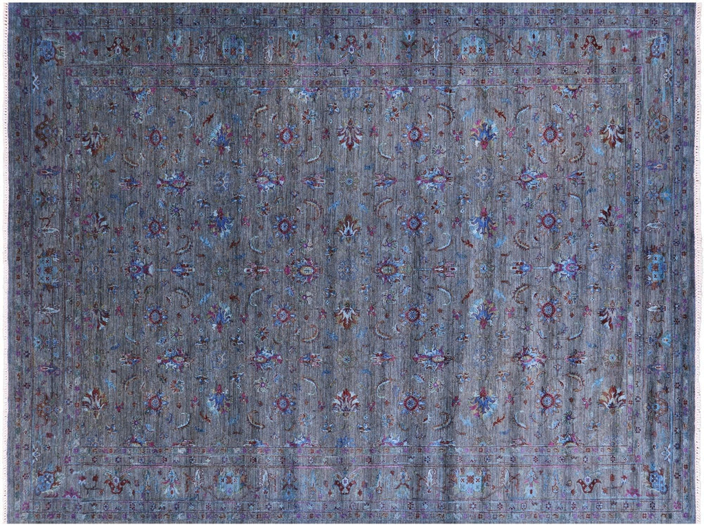 Persian Tabriz Hand-Knotted Wool Rug - Manhattan Rugs