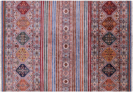 Khorjin Super Kazak Hand-Knotted Wool Rug - Manhattan Rugs