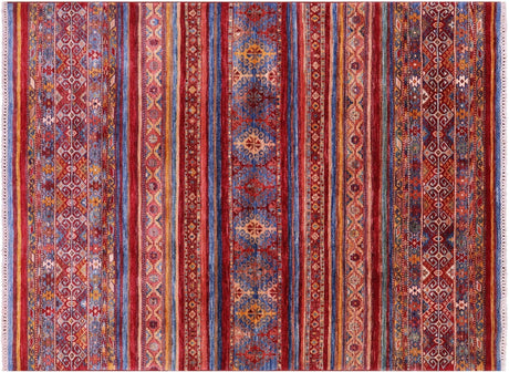 Handmade Khorjin Super Kazak Wool Rug - Manhattan Rugs