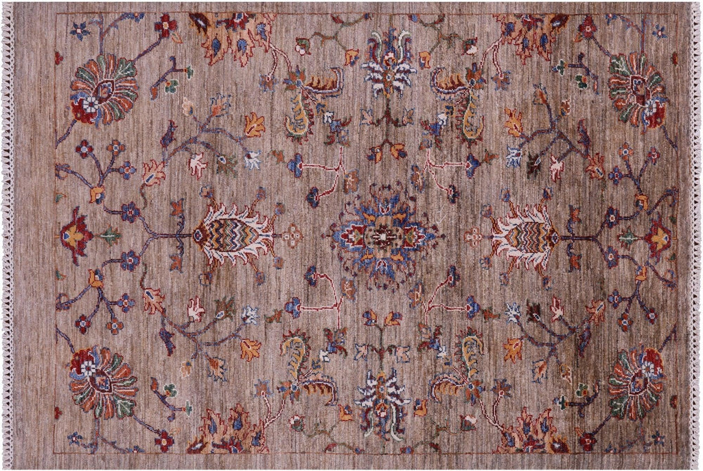 Persian Tabriz Hand-Knotted Wool Rug - Manhattan Rugs