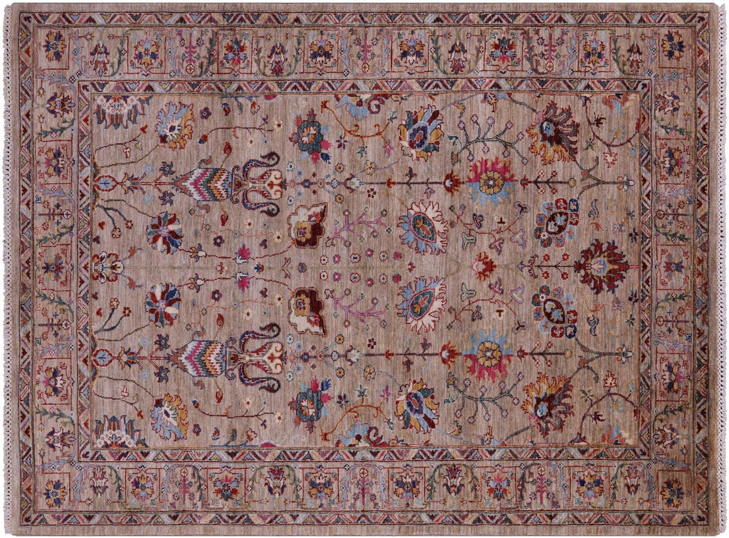 Persian Tabriz Hand Knotted Wool Rug - Manhattan Rugs