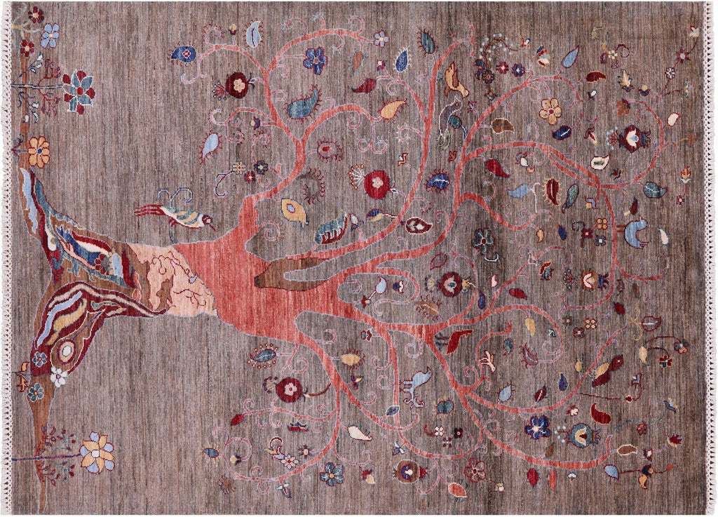 Tribal Persian Gabbeh Handmade Wool Rug - Manhattan Rugs