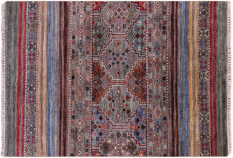 Super Kazak Khorjin Handmade Wool Rug - Manhattan Rugs