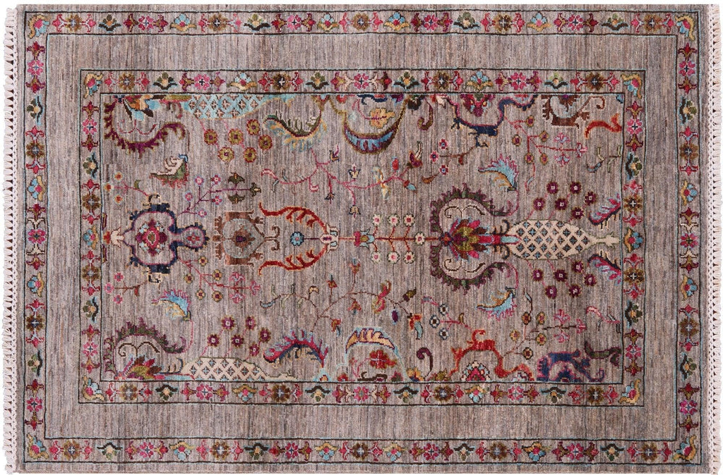 Persian Tabriz Hand-Knotted Wool Rug - Manhattan Rugs