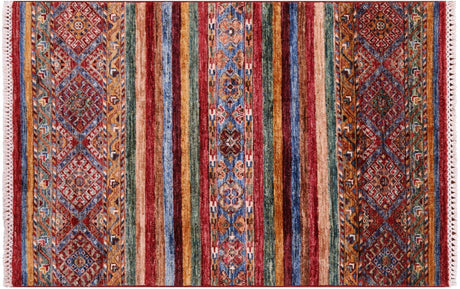 Super Kazak Khorjin Handmade Wool Rug - Manhattan Rugs