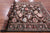 Brown Persian Tabriz Handmade Wool Rug 6' 4" X 8' 10" - Q14413