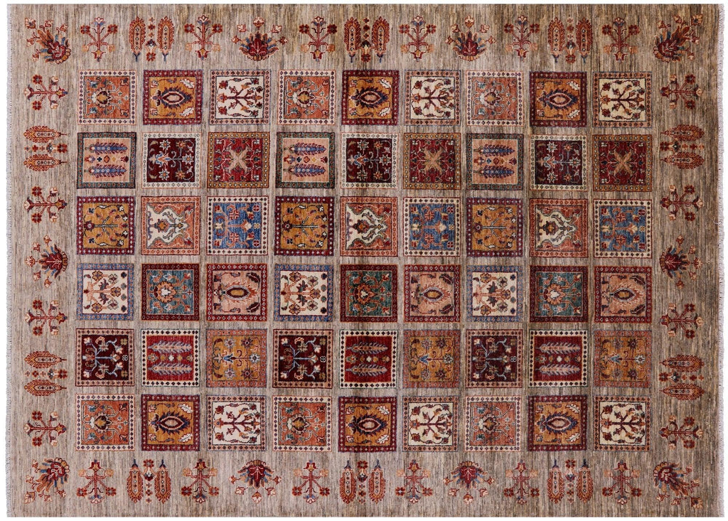 Persian Garden Design Handmade Rug - Manhattan Rugs