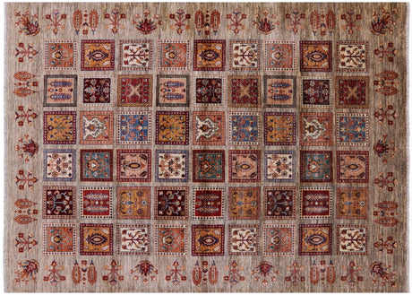 Persian Garden Design Handmade Rug - Manhattan Rugs