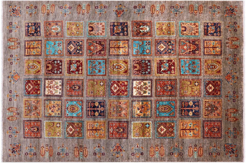 Persian Garden Design Hand Knotted Rug - Manhattan Rugs