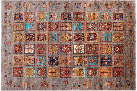 Persian Garden Design Hand Knotted Rug - Manhattan Rugs