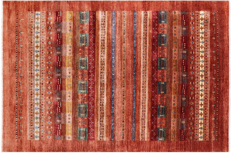 Handmade Tribal Persian Gabbeh Wool Rug - Manhattan Rugs