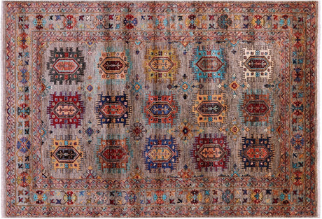 Handmade Fine Turkmen Ersari Wool Rug - Manhattan Rugs