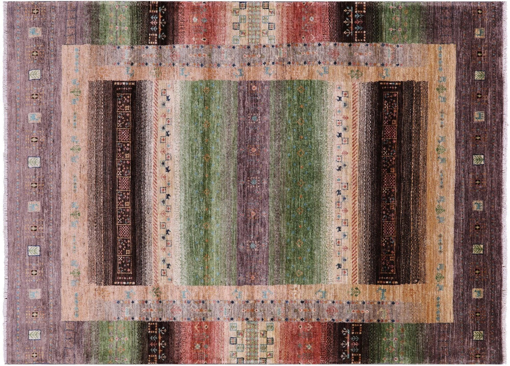 Handmade Tribal Persian Gabbeh Wool Rug - Manhattan Rugs