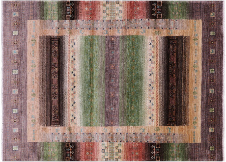 Handmade Tribal Persian Gabbeh Wool Rug - Manhattan Rugs