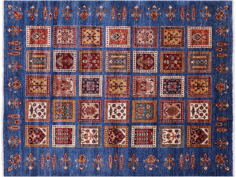 Persian Garden Design Handmade Wool Rug - Manhattan Rugs