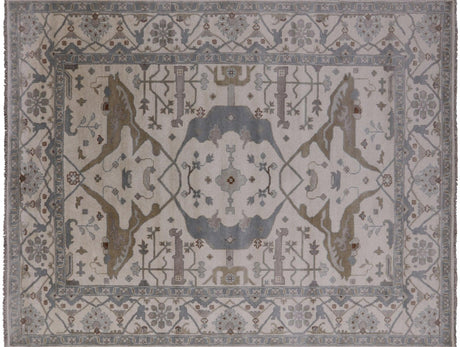 Turkish Oushak Handmade Wool Rug - Manhattan Rugs