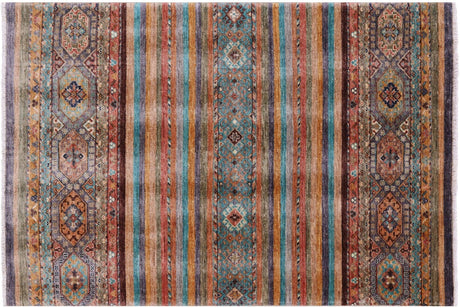 Handmade Khorjin Super Kazak Rug - Manhattan Rugs