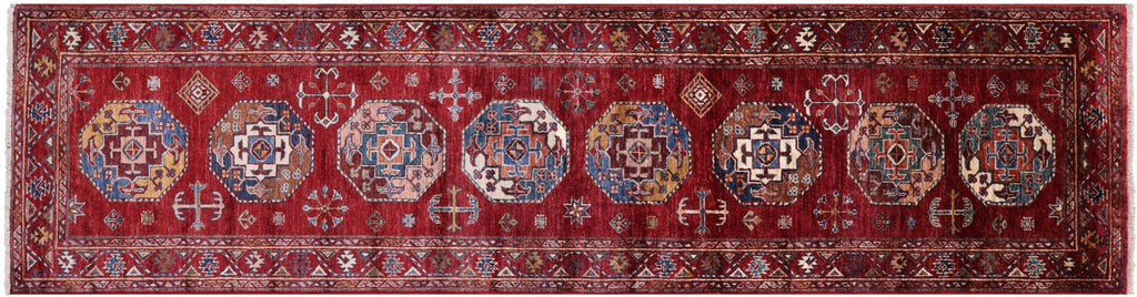Super Turkmen Ersari Handmade Wool Runner Rug - Manhattan Rugs