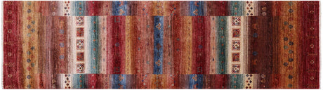 Runner Handmade Persian Gabbeh Tribal Rug - Manhattan Rugs