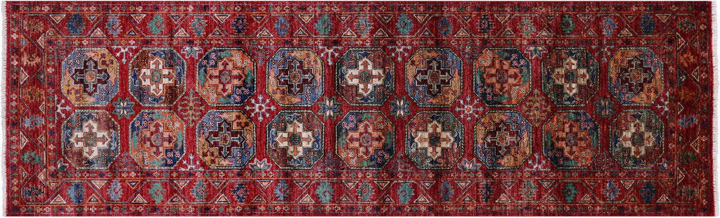 Runner Super Turkmen Ersari Handmade Wool Rug - Manhattan Rugs