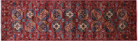 Runner Super Turkmen Ersari Handmade Wool Rug - Manhattan Rugs