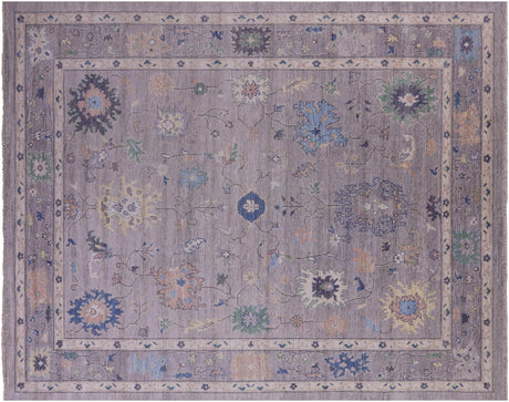 Turkish Oushak Wool On Wool Handmade Rug - Manhattan Rugs