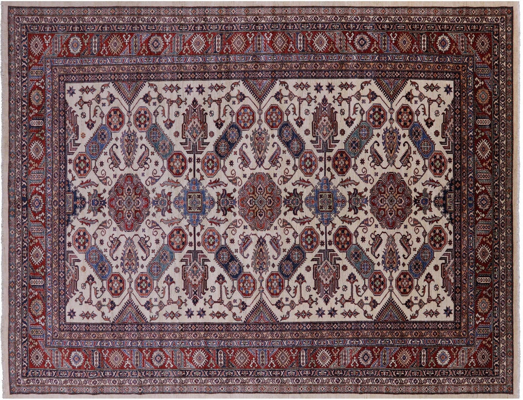 Super Kazak Handmade Wool Rug - Manhattan Rugs