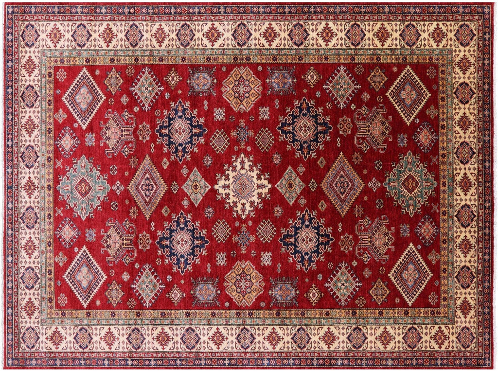 Handmade Super Kazak Wool Rug - Manhattan Rugs