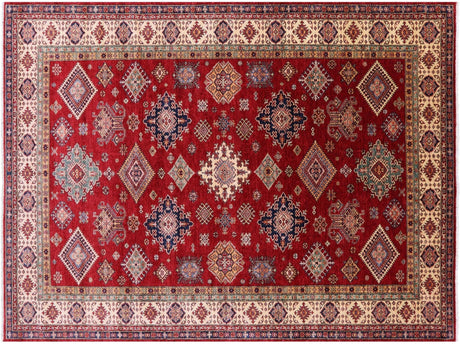 Handmade Super Kazak Wool Rug - Manhattan Rugs