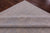 Silver 7' 10" X 9' 11" Hand Knotted Turkish Oushak Wool Rug - Q14562