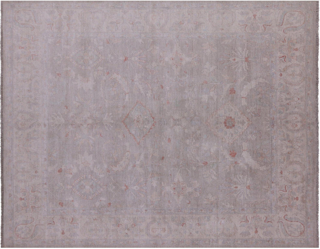 Turkish Oushak Hand Knotted Wool Rug - Manhattan Rugs
