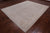 Grey 8' 2" X 9' 10" Turkish Oushak Hand Knotted Wool Rug - Q14565