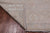 Grey 8' 2" X 9' 10" Turkish Oushak Hand Knotted Wool Rug - Q14565