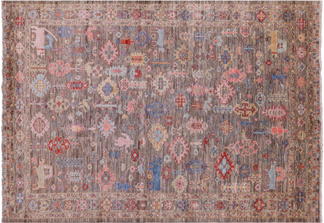 Hand Knotted Persian Fine Serapi Rug - Manhattan Rugs