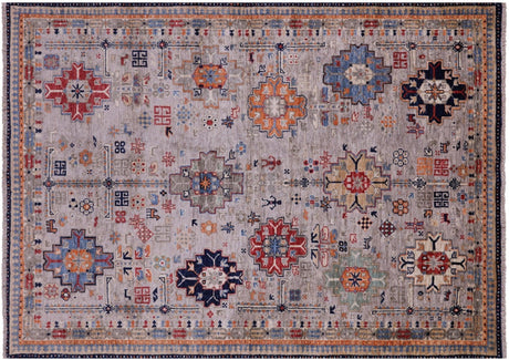 Tribal Persian Gabbeh Hand-Knotted Rug - Manhattan Rugs