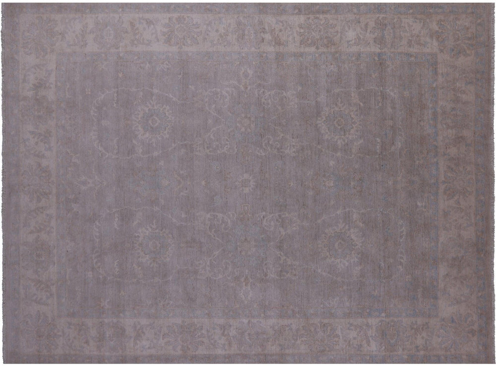 Turkish Oushak Hand-Knotted Wool Rug - Manhattan Rugs
