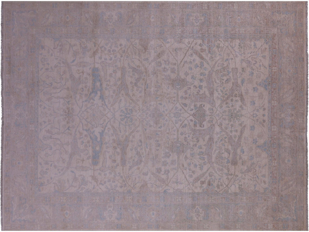 Turkish Oushak Handmade Wool Rug - Manhattan Rugs