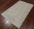 Ivory Turkish Oushak Hand-Knotted Wool Rug 3' 10" X 5' 9" - Q14618
