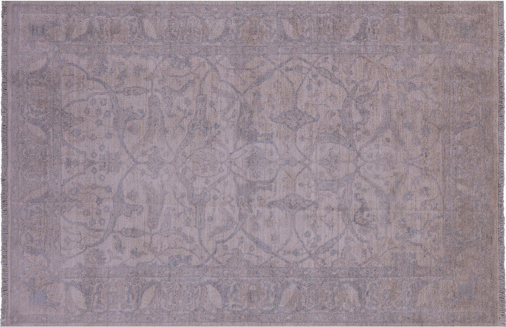 Turkish Oushak Hand-Knotted Wool Rug - Manhattan Rugs
