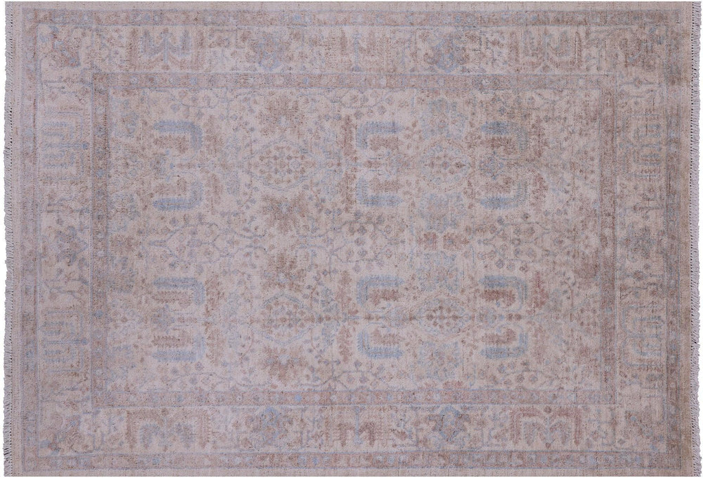 Turkish Oushak Handmade Wool Rug - Manhattan Rugs